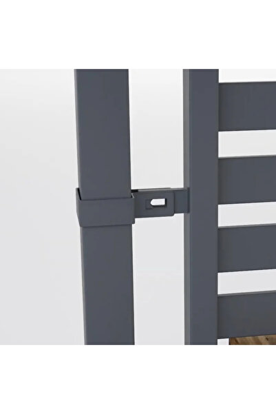 OEM Clema capat, metal, 7 x 7 cm, negru