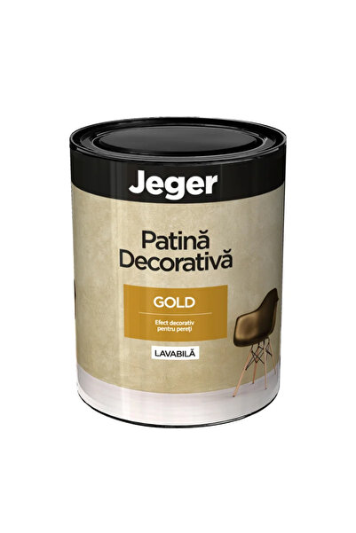 OEM Patina decorativa Jeger, pentru efect, Aurie, 0.75 L