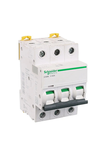 OEM Disjunctor modular Schneider Electric, tripolar, 63A, 3P