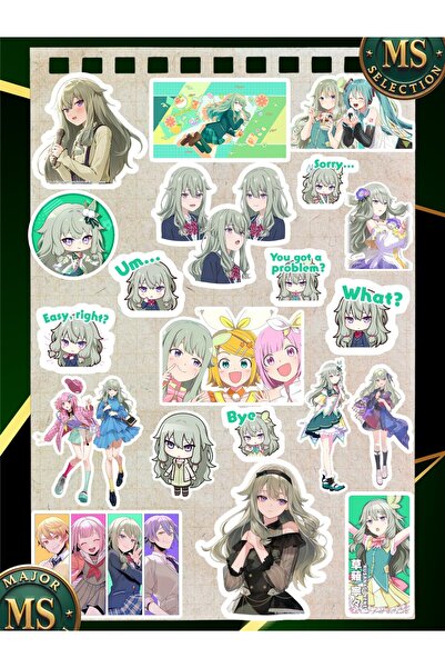 Major Selection Σετ Αυτοκόλλητων Project Sekai Nene Kusanagi 20 Τεμάχια