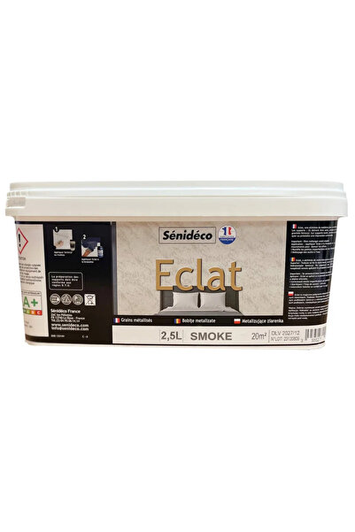 OEM Senideco Eclat decorative paint, 2.5 L, Smoke gray
