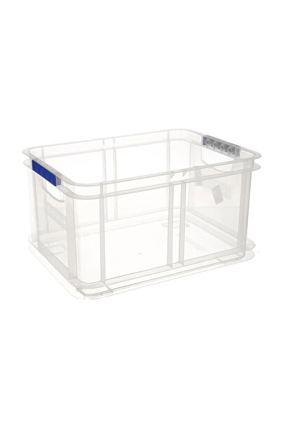 OEM Storage box, plastic, 39.5 x 29.5 x 21 cm, 18 L, Sheer