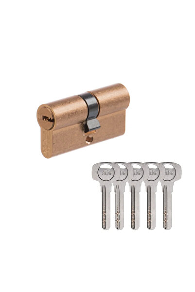 OEM Κύλινδρος Urbis από ορείχαλκο, 5 ακίδες, 30 x 30 mm, 5 κλειδιά