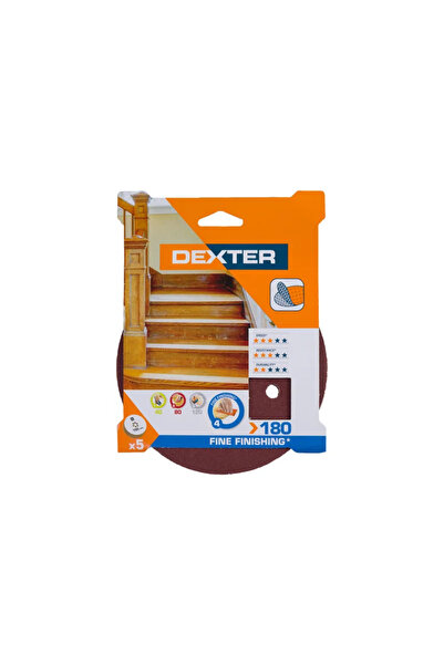Dexter Disc abraziv Dexter, pentru slefuitor cu excentric, Ø 150 mm, granulat...
