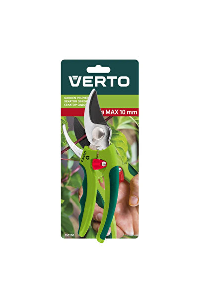 OEM Ψαλίδι κήπου, Verto, για κλαδιά, ανθρακούχο χάλυβα, μήκος 18,5 cm
