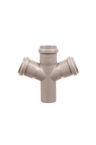 OEM Ramificatie polipropilena, Ø 50 x 50 x 50 mm, 67°