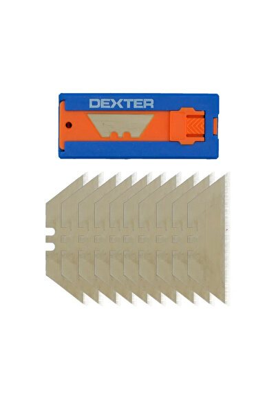 Dexter Λεπίδες κοπής Dexter, τραπεζοειδούς τύπου, 19 mm (σετ 10 τεμαχίων)
