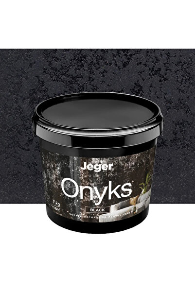 OEM Vopsea decorativa Jeger, efect Onyks, black, 7 kg