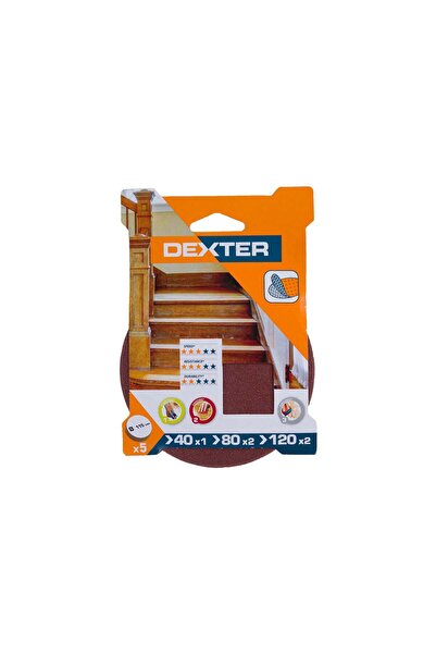 Dexter Δίσκος λείανσης Dexter, για έκκεντρο τριβείο, Ø 115 mm, κόκκωση 40, 80...
