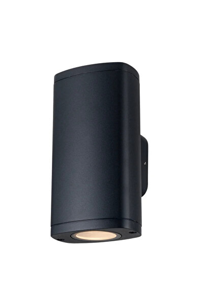 OEM Aplica exterior Zevi, 2 x GU10, 10 W, IP54, negru