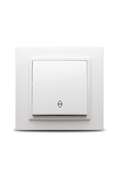 OEM Zena stair end switch, IP20, white