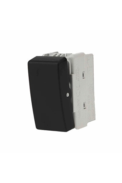 OEM Gewiss Top System single stairwell switch, modular, IP20, black