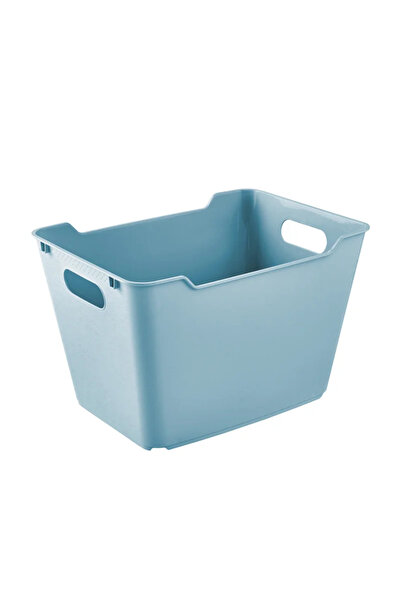 OEM Storage basket, Lotta, plastic, 40 x 28 x 25 cm, 20 L, blue