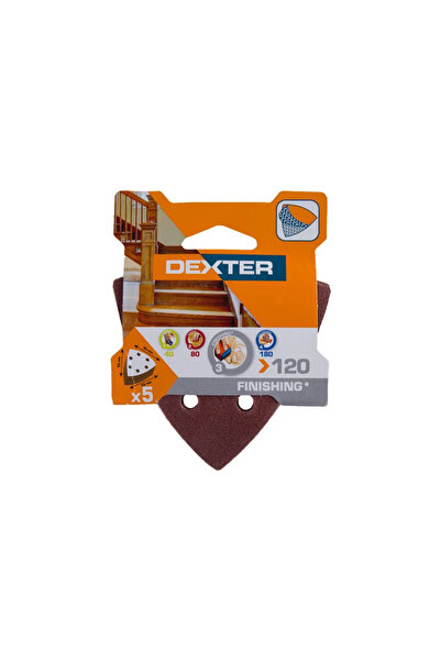 Dexter Banda abraziva Dexter, pentru slefuitor triunghiular, 93 x 93 mm, gran...