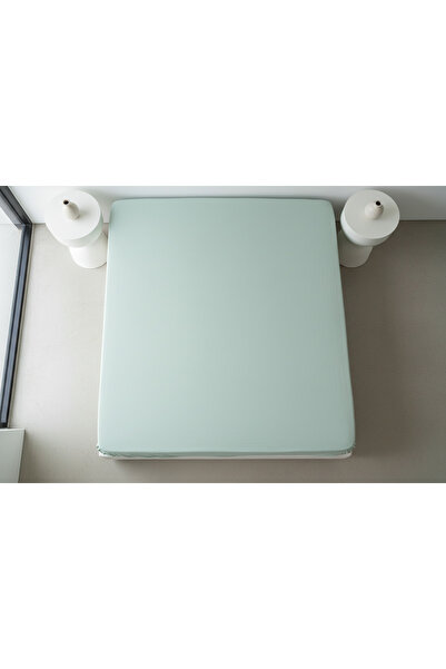 YAZICI 160x200 Ranforce cearșaf cu elastic 80% bumbac 20% poliester 57 Sârmă ...