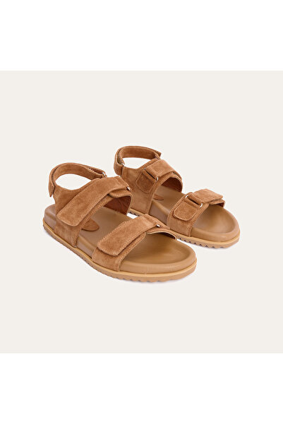 Mudo Double Strap S Suede D Leather Sandals