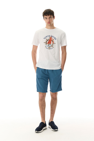 Mudo شورت بقصة مستقيمة وخصر مطاطي