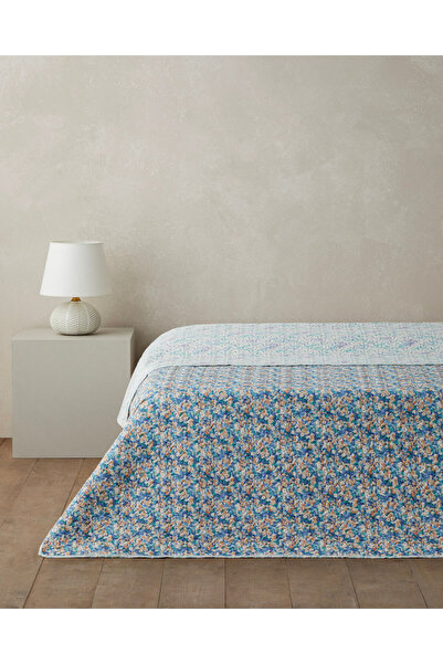 English Home Blossom Haze King Size Çok Amaçlı Örtü 220x240 cm Mor