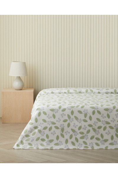 English Home Autumn Whisper Tek Kişilik Pike 150x220 cm Yeşil
