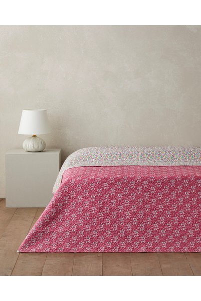 English Home Mira Blush Single Multi-Purpose Blanket 160X220 cm Fuchsia