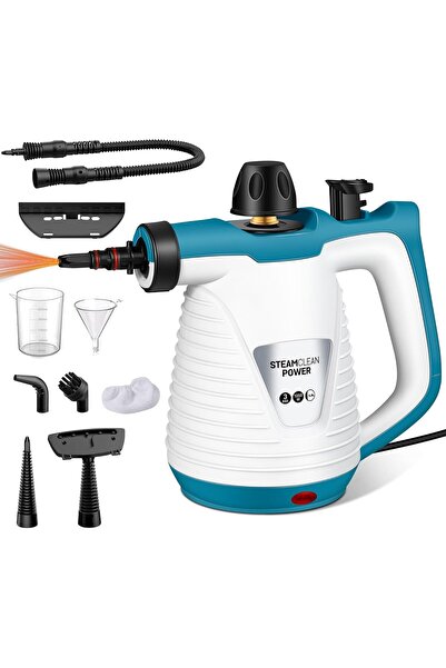 Arabest Handheld Steam Cleaner with 9 Accessories, Pressurized Handheld Multi...
