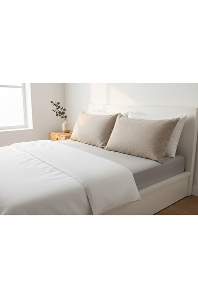 YAZICI Pachet de 2 50x70 cu model față de pernă Ranforce 80% bumbac 20% polie...