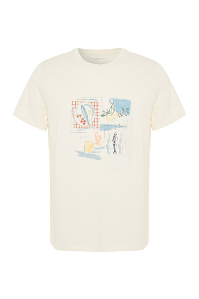 Mudo PRINTED CREW NECK T-SHIRT