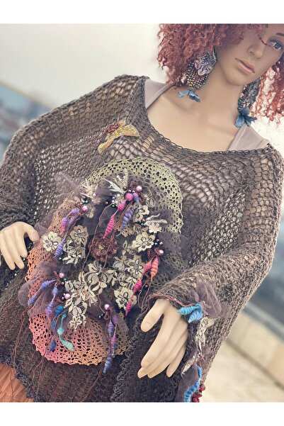 IrinaBohemianDance Autumn Dream women's free size tunic poncho