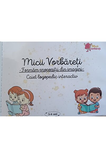 Micii Vorbareti Picture Communication Workbook – Language Development in Chil...