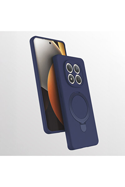 Paladyum Case غطاء سامارا من السيليكون باللون الأزرق الداكن متوافق مع هاتف Re...