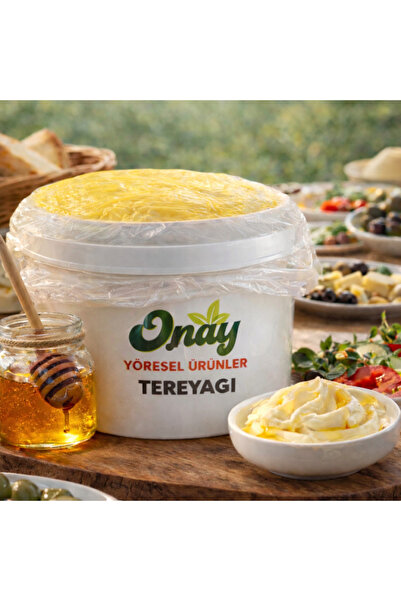 ONAY YÖRESEL ÜRÜNLER Yayık Tereyağı 5 kg tuzsuz