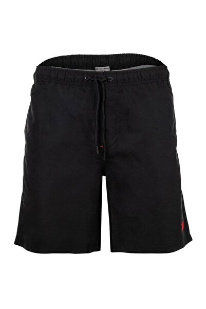 U.S. Polo Assn. Herren Badeshorts - Swim Shorts Logo, Badehose, einfarbig