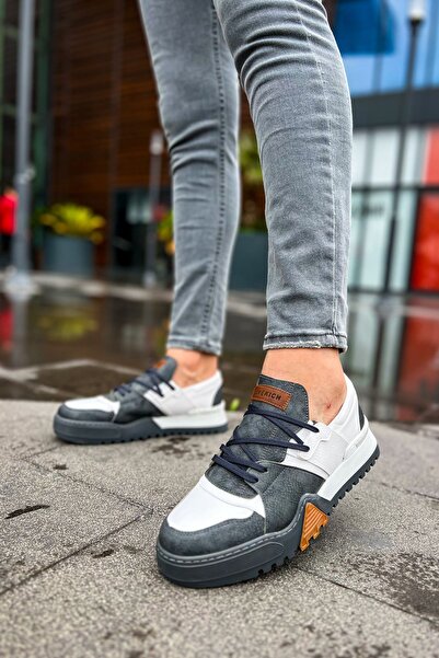 Zapatos Ch067 Warrem Men's Casual Lace-Up Leather Sports Sneakers Shoes Cabt ...