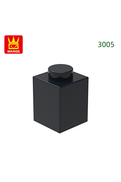 Choice25 about 232pcs 75.Black Wange 232Pcs/Lot 3005 1x1 High 1-Hole Building...