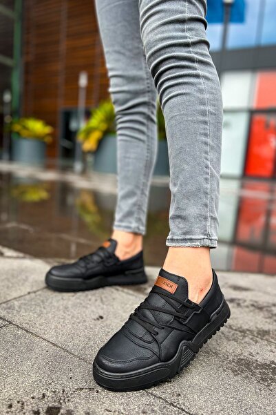 Zapatos CH067 Warrem Ανδρικά καθημερινά δερμάτινα αθλητικά παπούτσια με κορδό...