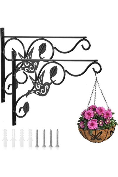 Arabest خطاف جداري لمغذيات الطيور - مناسب للشرفة والحديقة والتراس، خطاف خارجي...