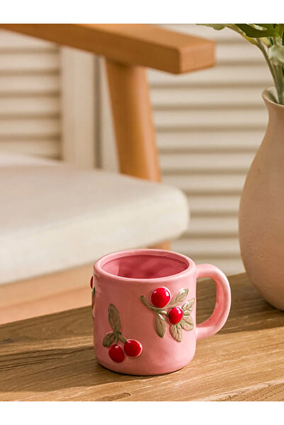 LC Waikiki LCW HOME كوب سيراميك مختلط الزهور مطبوع سعة 300 مل