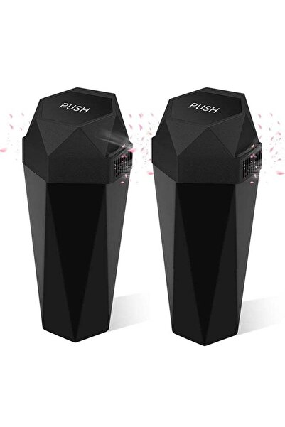 Arabest Car Trash Can, Leakproof, with 2 Rolls of Trash Bags, Suitable for Ca...