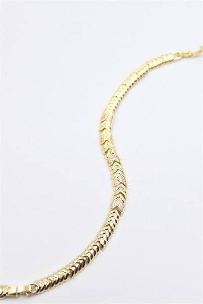 MENESSA سوار شوبينج المرصع بالأحجار - ذهبي