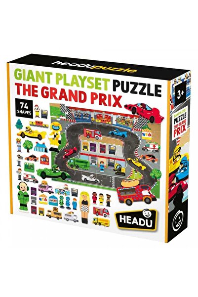 Headu Giant Playset Puzzle the Grand Prix Mu55539