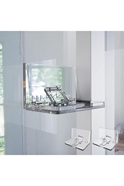 Arabest قفل باب منزلق، مزود بمشبك مثلث، مناسب للأطفال ولسلامة العائلة، سهل ال...