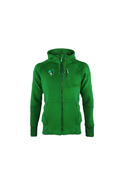 sportrun Hanorac pentru copii cu fermoar, licențiat Kocaelispor, verde