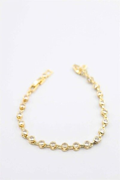 MENESSA سوار VIP بالحجر - ذهبي