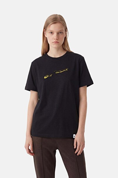 Socrates Dergi تي شيرت فيكتوري بوسيه بريميوم - أسود