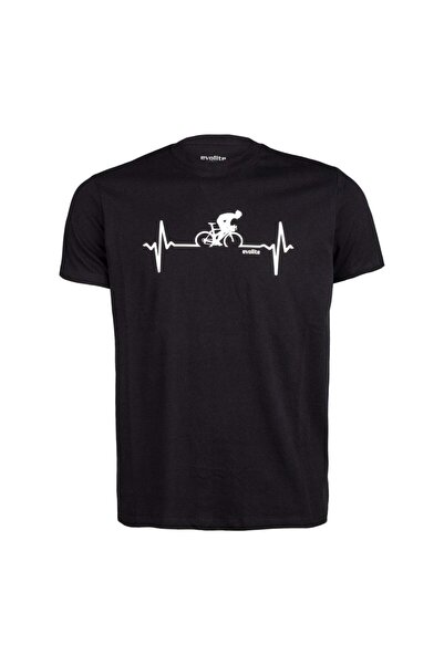 Evolite Ποδηλατικό μπλουζάκι - Μαύρο