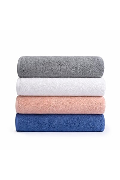OEM Σετ 4 πετσετών μπάνιου από αγνό ύφασμα