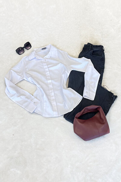 Noa&Noa Pens Detail Basic Shirt - White White