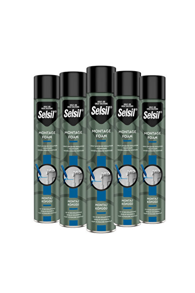 Selsil 16 Adet Poliüretan Montaj Köpüğü 600 Gr