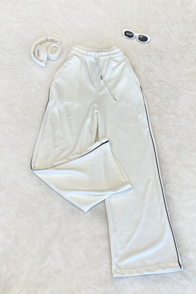 Noa&Noa Ara Piped Tracksuit-Ecru Ekru