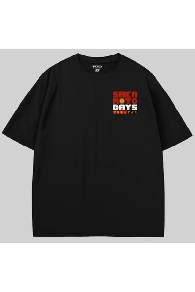 Crazy Tricou Sakamoto Retired Assassia supradimensionat